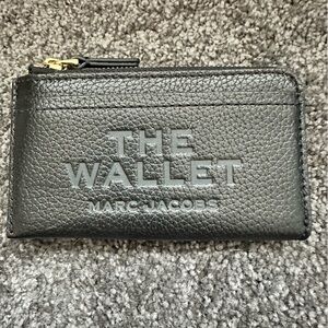 Marc Jacobs Black Textured Wallet